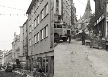 RETRO LOUNY: Otevření pěší zóny na Pražské ulici