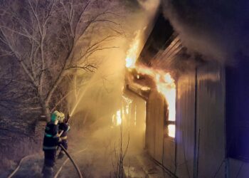 V KOŠTICÍCH HOŘELO