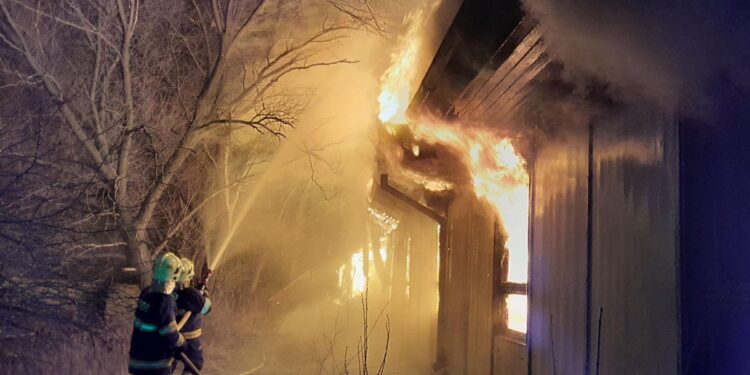 V KOŠTICÍCH HOŘELO