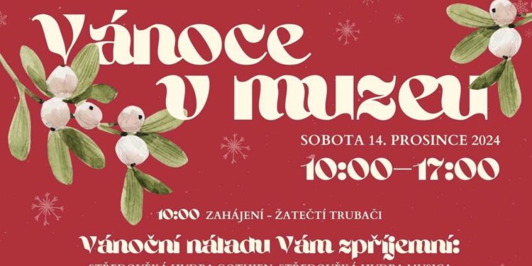 VÁNOCE V MUZEU JIŽ ZA TÝDEN