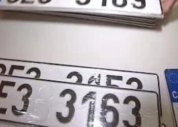 KRÁDEŽE REGISTRAČNÍCH ZNAČEK