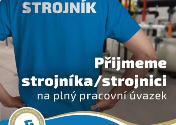 PRACOVNÍ PŘÍLEŽITOST – HLEDÁ SE STROJNÍK