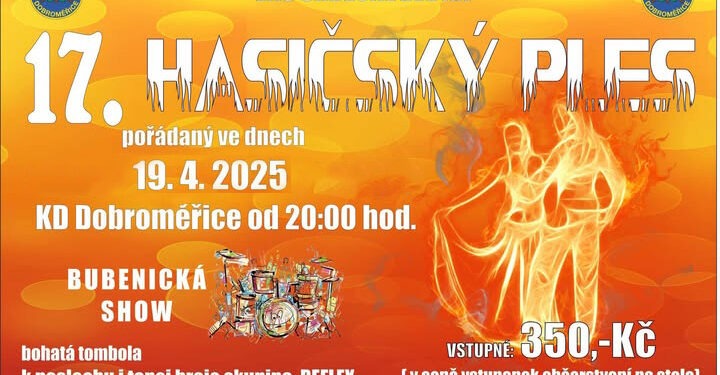 JEŠTĚ JEDNOU HASIČSKÝ PLES