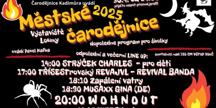 ČARODĚJNICE JIŽ PŘÍŠTÍ TÝDEN!
