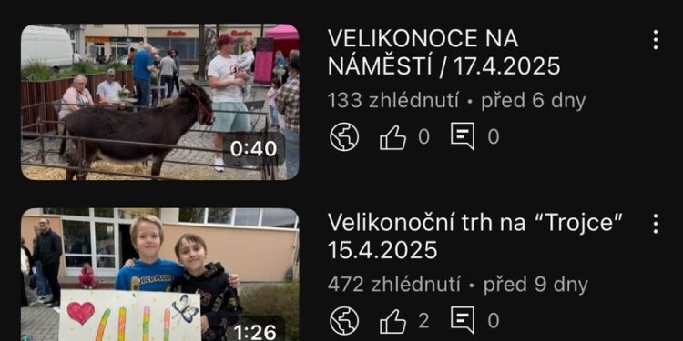 MOJE LOUNY TV: VIDEA ZE ŽIVOTA MĚSTA