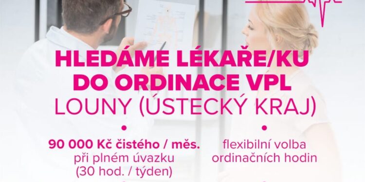 HLEDÁ SE LÉKAŘ