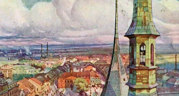 POHLED Z LOUNSKÉHO KOSTELA