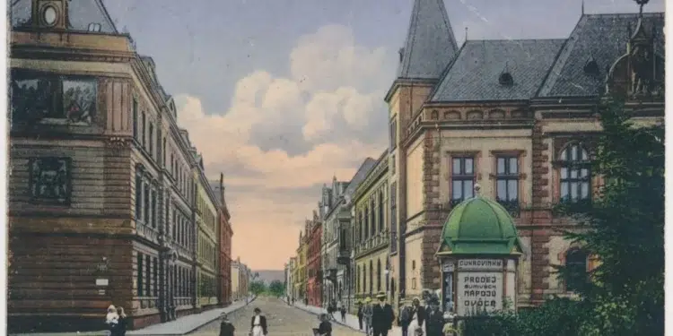 LOUNY NA STARÝCH POHLEDNICÍCH I