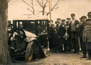 LOUNY NA STARÝCH POHLEDNICÍCH