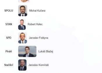 STRANY ZVEŘEJNILY KRAJSKÉ LÍDRY