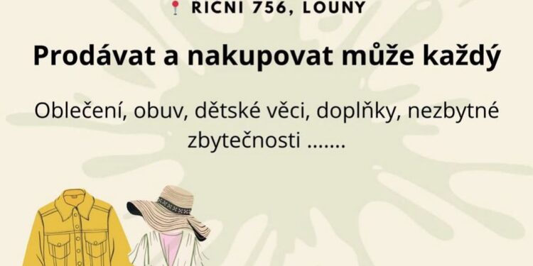 POZVÁNKA NA ÚTERNÍ BAZÁREK