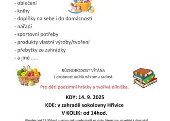 POZVÁNKA NA HŘIVICKOU BLEŠKU