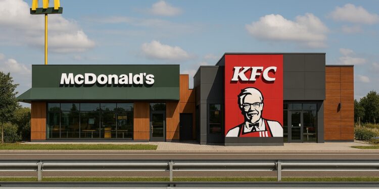 FASTFOODY NA TRIANGLU