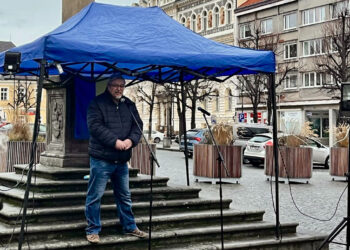 KONALO SE SHROMÁŽDĚNÍ K UCTĚNÍ OBĚTÍ VÁLKY