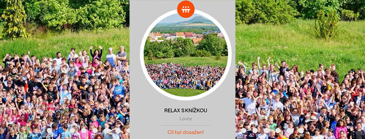 RELAX S KNÍŽKOU: CÍL DOSAŽEN