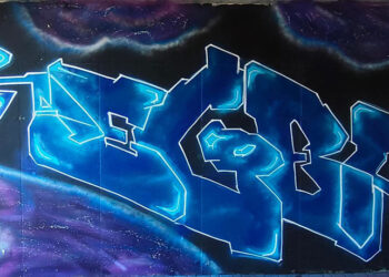 GRAFFITI VÝZDOBA U PRAMENE