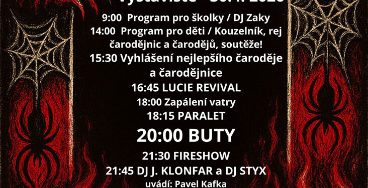 LOUNSKÉ ČARODĚJNICE 2026 – PROGRAM