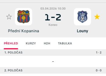 LOUNY SI VEZOU TŘI BODY