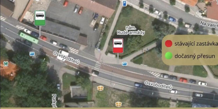 ROZŠÍŘENÍ ZASTÁVKY AUTOBUSU