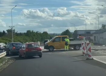 AKTUÁLNÍ SITUACE STAVBY KRUHOVÉHO OBJEZDU