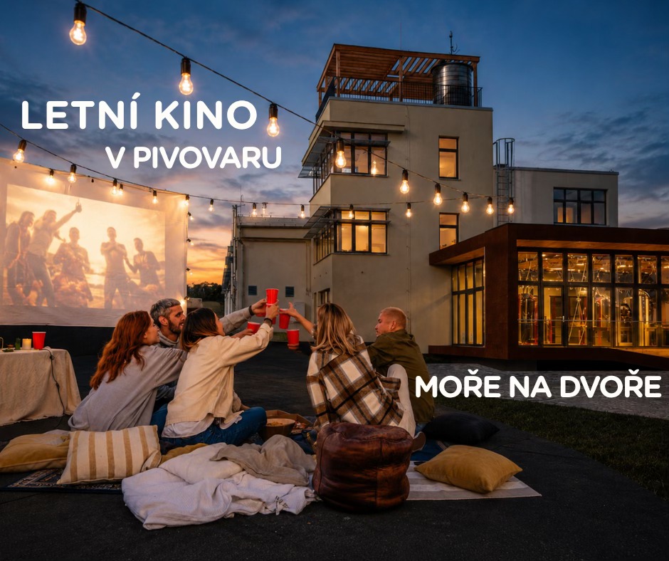 LETNÍ KINO V PIVOVARU – Moře na dvoře