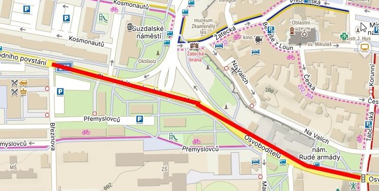 LOUNSKOU DOPRAVNÍ TEPNU ČEKÁ ZKOUŠKA