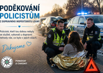 PODĚKOVÁNÍ POLICISTŮM