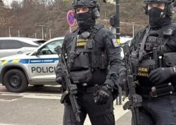 CVIČENÍ POLICIE NA VÝSTAVIŠTI