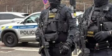 CVIČENÍ POLICIE NA VÝSTAVIŠTI