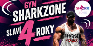 GYM SHARKZONE SLAVÍ 4 ROKY!