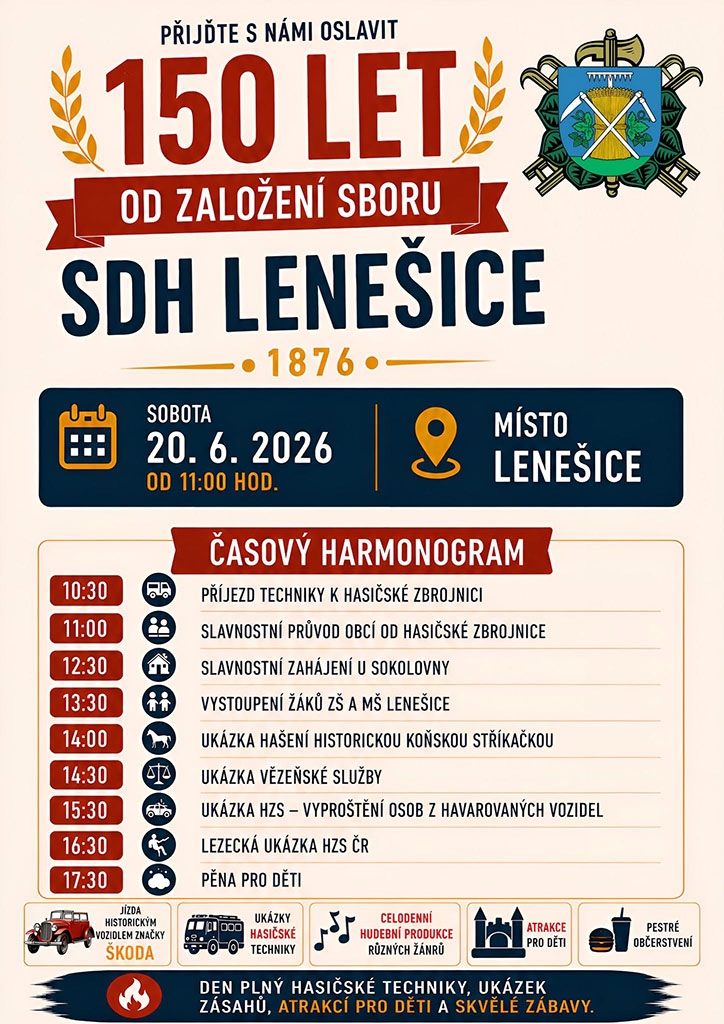 150 let SDH Lenešice