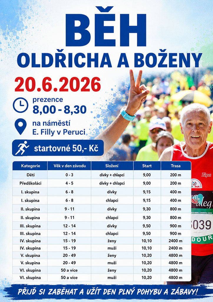 BĚH OLDŘICHA A BOŽENY 2026
