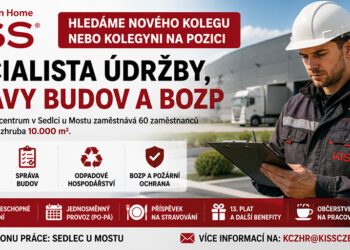 HLEDÁ SE SPECIALISTA ÚDRŽBY
