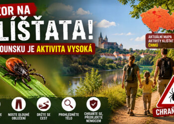 POZOR NA KLÍŠŤATA! NA LOUNSKU JE AKTIVITA VELMI VYSOKÁ