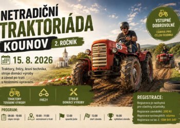 NETRADIČNÍ TRAKTORIÁDA V KOUNOVĚ
