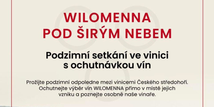 POZVÁNKA NA VINAŘSKOU AKCI DO CHLUMČAN