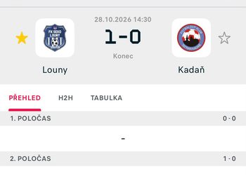 LOUNY UHRÁLY DOMA TŘI BODY