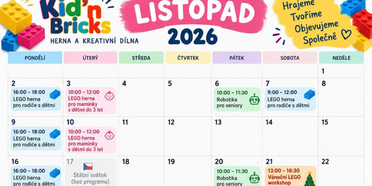 LISTOPAD V KID’N BRICKS JE TADY!
